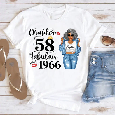 Custom Matching Birthday Shirt, Fabulous Since 19xx Birthday Tshirt, Custom Birthday