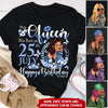 Custom Birthday Shirt, Custom Month, This Queen Was Born On, Birthday Shirt Ideas For Her