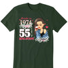 Custom Birthday Shirt, Made In 19XX Being Awesome Shirt