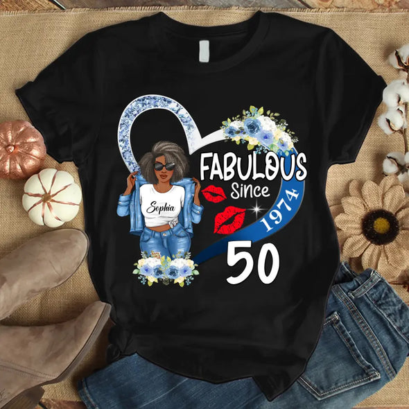 Custom Chapter Shirt, Fabulous Since 19xx Shirt