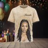 Custom Photo Shirt, Fabulous Since 19xx Birthday AOP Shirt