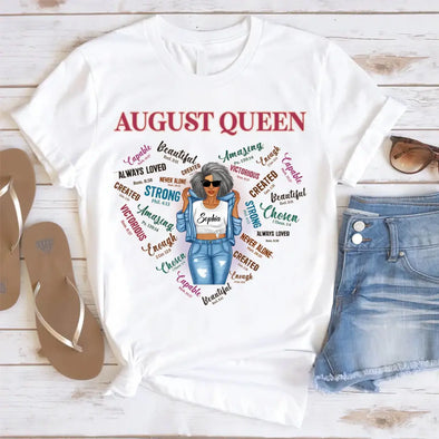 Custom Month Shirt, Fabulous Since 19xx Birthday Shirt Multi