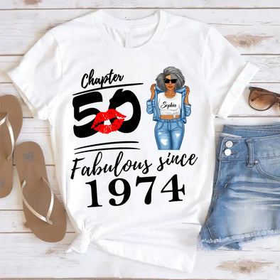Custom Chapter Shirt, Fabulous Since 19xx Birthday Gift