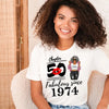 Custom Chapter Shirt, Fabulous Since 19xx Birthday Gift