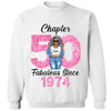 Custom Chapter Shirt, Fabulous Since 19xx Flower