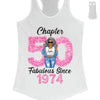 Custom Chapter Shirt, Fabulous Since 19xx Flower