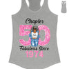 Custom Chapter Shirt, Fabulous Since 19xx Flower