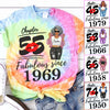 Custom Chapter Shirt, Fabulous Since 19xx Birthday AOP Full Color Tie Dye Shirt