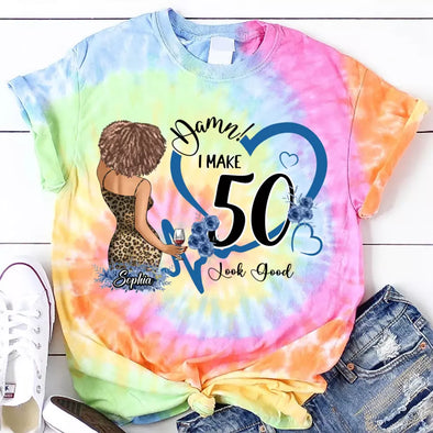 Custom Chapter Shirt, Fabulous Since 19xx Look Good AOP Tie Dye Shirt