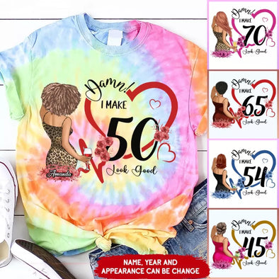 Custom Chapter Shirt, Fabulous Since 19xx Look Good AOP Tie Dye Shirt
