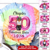 Custom Chapter Shirt, Fabulous Since 19xx Birthday AOP Tie Dye Baloon Shirt