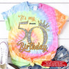 Custom Photo Shirt, Fabulous Since 19xx Birthday AOP Tie Dye Shirt