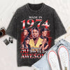 Custom Photo Shirt, Made in 19xx Ideas Birthday