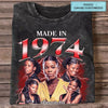 Custom Photo Shirt, Made in 19xx Ideas Birthday