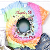 Custom Photo Shirt, Fabulous Since 19xx Birthday AOP Tie Dye Shirt