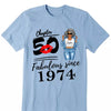 Custom Chapter Shirt, Fabulous Since 19xx Birthday AOP Full Color Tie Dye Shirt