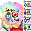 Custom Chapter Shirt, Fabulous Since 19xx Birthday AOP Full Color Tie Dye Shirt