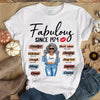 Custom Birthday Shirt, Fabulous Since 19xx Birthday AOP Full Color Tie Dye Shirt