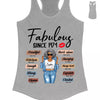 Custom Birthday Shirt, Fabulous Since 19xx Birthday AOP Full Color Tie Dye Shirt
