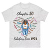 Custom Chapter Shirt, Fabulous Since 19xx Birthday AOP Tie Dye Shirt