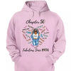 Custom Chapter Shirt, Fabulous Since 19xx Birthday AOP Tie Dye Shirt