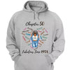 Custom Chapter Shirt, Fabulous Since 19xx Birthday AOP Tie Dye Shirt