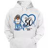 Custom Chapter Shirt, Fabulous Since 19xx Birthday AOP Tie Dye Heart Shirt