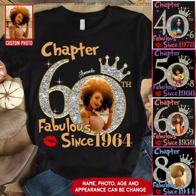 Custom Photo Shirt, Fabulous Since 19xx Ideas Birthday