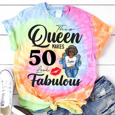 Custom Chapter Shirt, This Queen Fabulous Since 19xx Birthday AOP Full Color Shirt