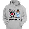 Custom Blessed Shirt, Fabulous Since 19xx Birthday AOP Full Color Shirt