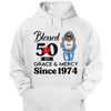 Custom Blessed Shirt, Fabulous Since 19xx Birthday AOP Full Color Shirt