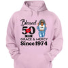 Custom Blessed Shirt, Fabulous Since 19xx Birthday AOP Full Color Shirt