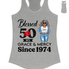 Custom Blessed Shirt, Fabulous Since 19xx Birthday AOP Full Color Shirt