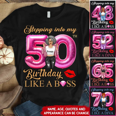 Custom Birthday Shirt, Stepping 19xx Ideas Shirt