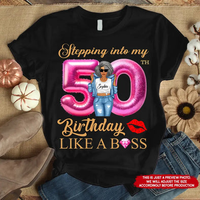 Custom Birthday Shirt, Stepping 19xx Ideas Shirt