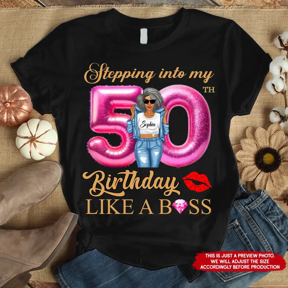 Custom Birthday Shirt, Stepping 19xx Ideas Shirt