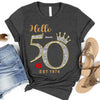 Custom Photo Shirt, Hello It's My Birthday 19xx Shirt