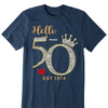 Custom Photo Shirt, Hello It's My Birthday 19xx Shirt