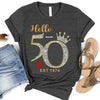 Custom Photo Shirt, Hello It's My Birthday 19xx Shirt