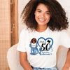 Custom Shirt Ideas, Made In 19xx Being Awesome Full Color Shirt