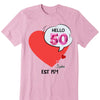 Custom Photo Shirt, Hello It's My Birthday 19xx  Funny Shirt