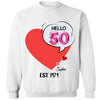 Custom Photo Shirt, Hello It's My Birthday 19xx  Funny Shirt