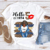 Custom Birthday Shirt, Hello It's My Birthday 19xx Full Color Shirt