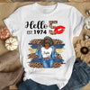 Custom Birthday Shirt, Hello It's My Birthday 19xx Full Color Shirt