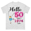 Custom Photo Funny Shirt, Hello It's My Birthday 19xx Shirt