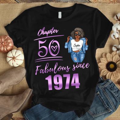 Birthday Ideas Shirt, Fabulous Since 19xx Shirt