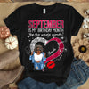 Custom Month Shirt, Heart Ideas Birthday Shirt