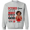 Custom Month Shirt, I See God Birthday Shirt