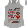 Custom Month Shirt, Never Underestimate A Girl Shirt