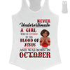 Custom Month Shirt, Never Underestimate A Girl Shirt